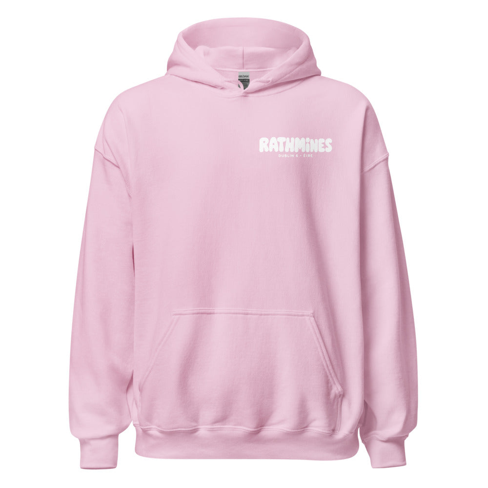 Rathmines Dublin 6 Hoodie - Light Pink
