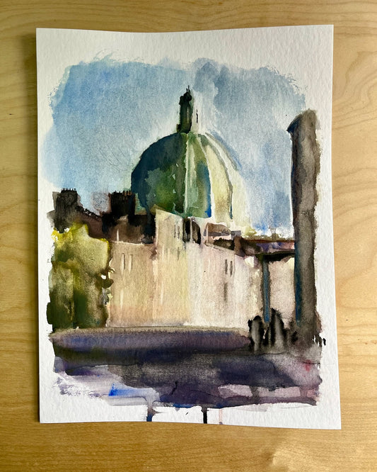 Rathmines Church View original by Nick cruz Velleman £TBA