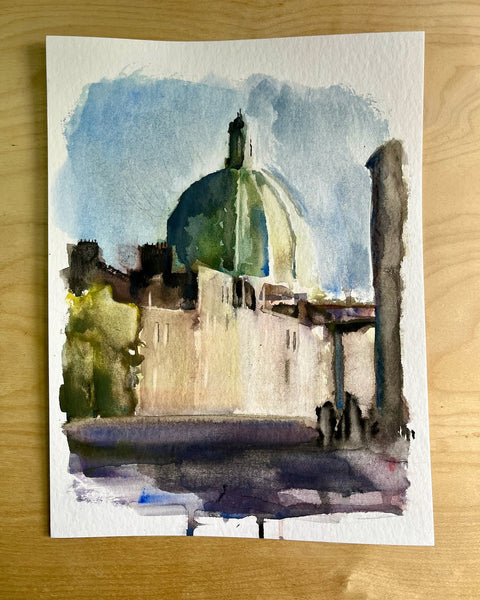 Rathmines Church View original by Nick cruz Velleman £TBA