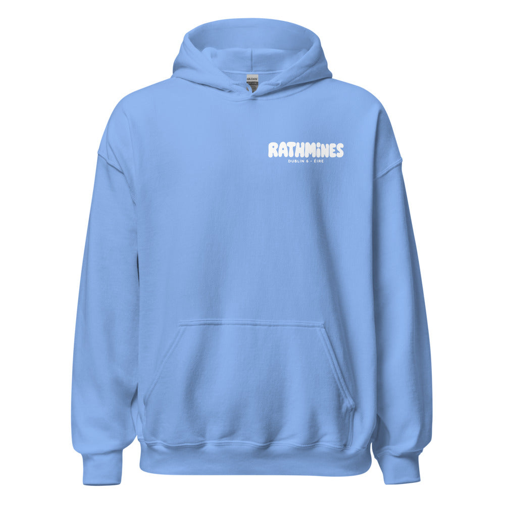 Rathmines Dublin 6 Hoodie - Carolina Blue