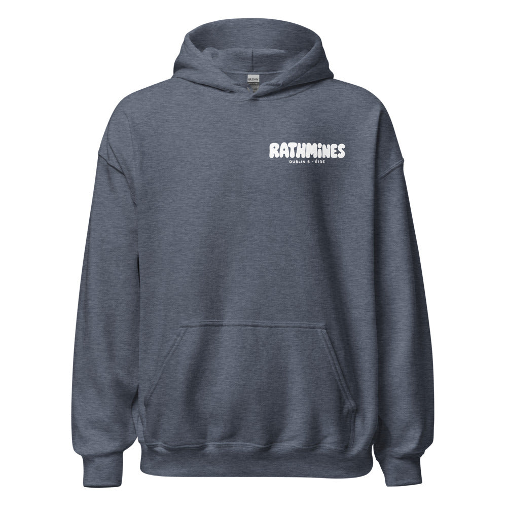 Rathmines Dublin 6 Hoodie - Heather Sport Dark Navy