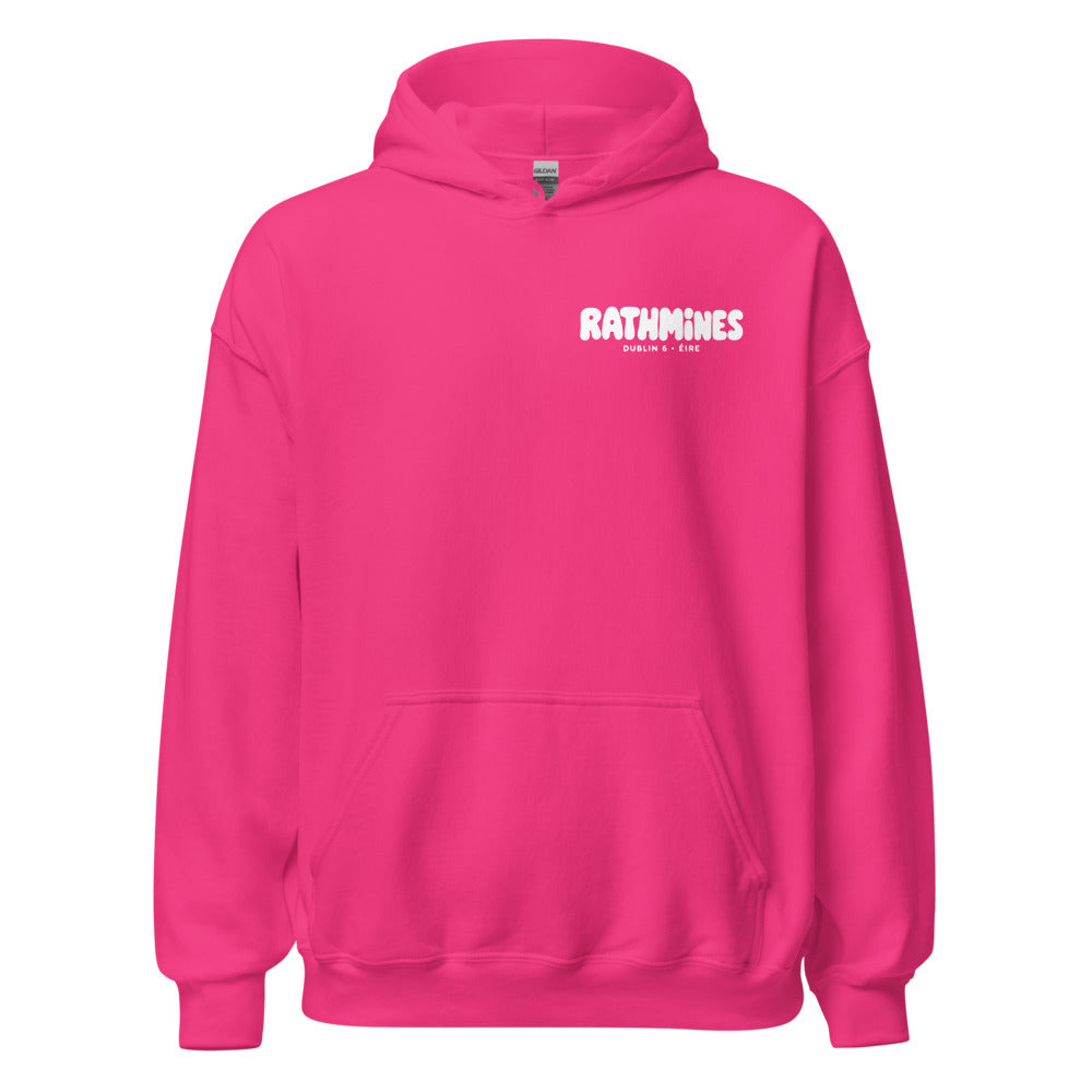 Rathmines Dublin 6 Hoodie - Heliconia