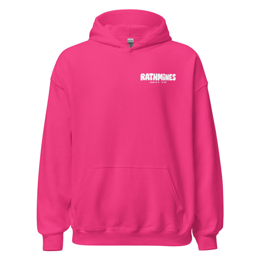 Rathmines Dublin 6 Hoodie - Heliconia