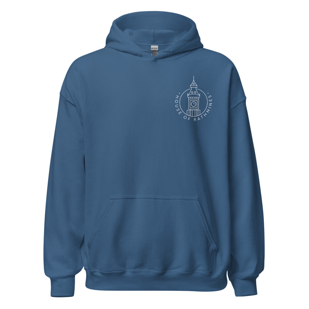 House of Rathmines Hoodie - Indigo Blue