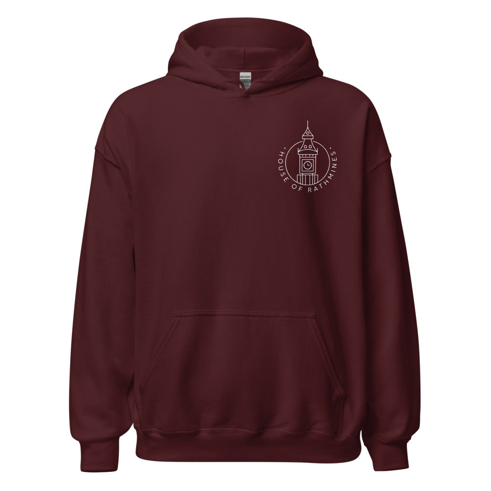 House of Rathmines Hoodie - Maroon