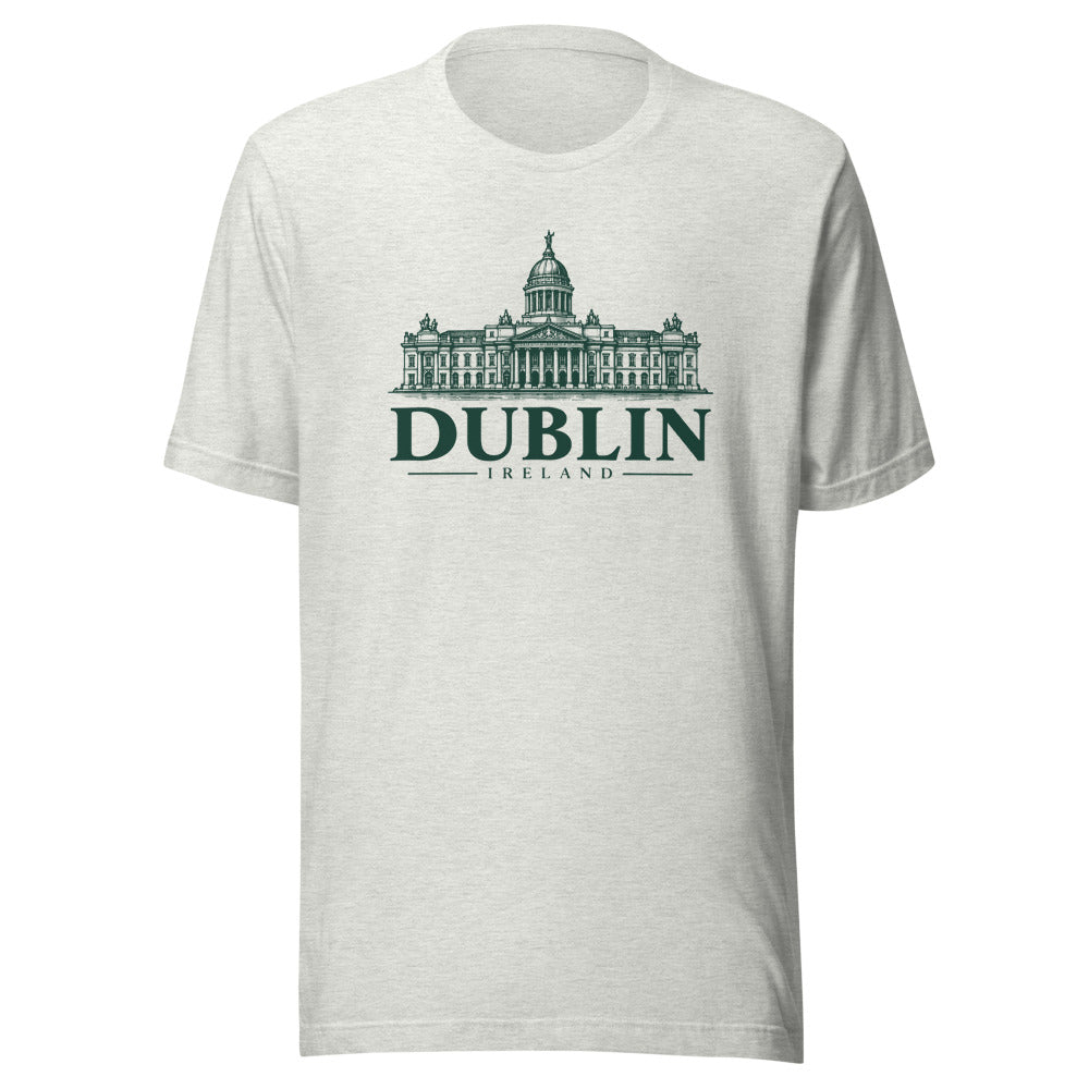 Dublin Custom House T-Shirt - Ash