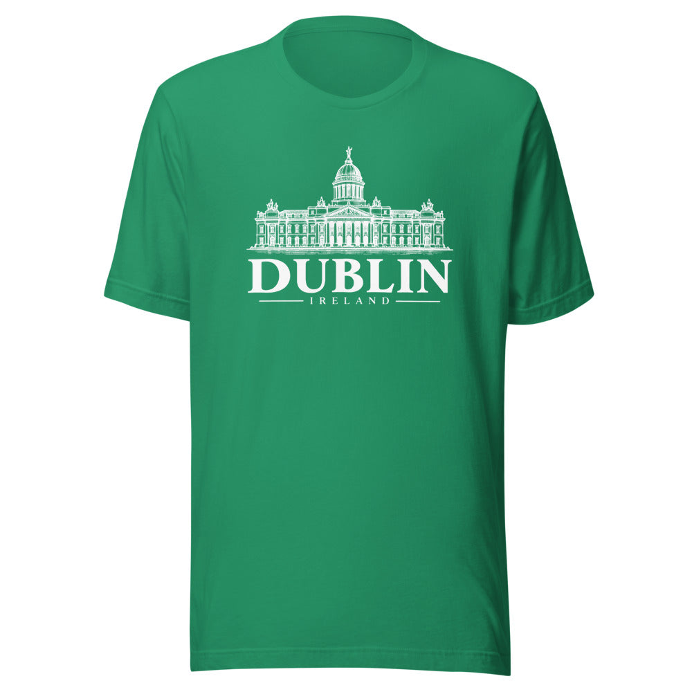 Dublin Custom House T-Shirt - Kelly