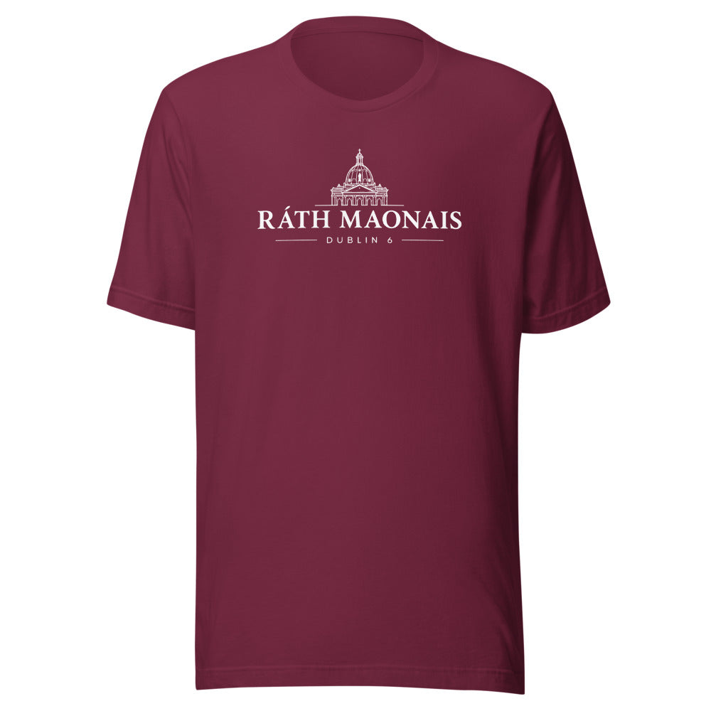 Rath Maonais Dublin 6 T-Shirt - Maroon