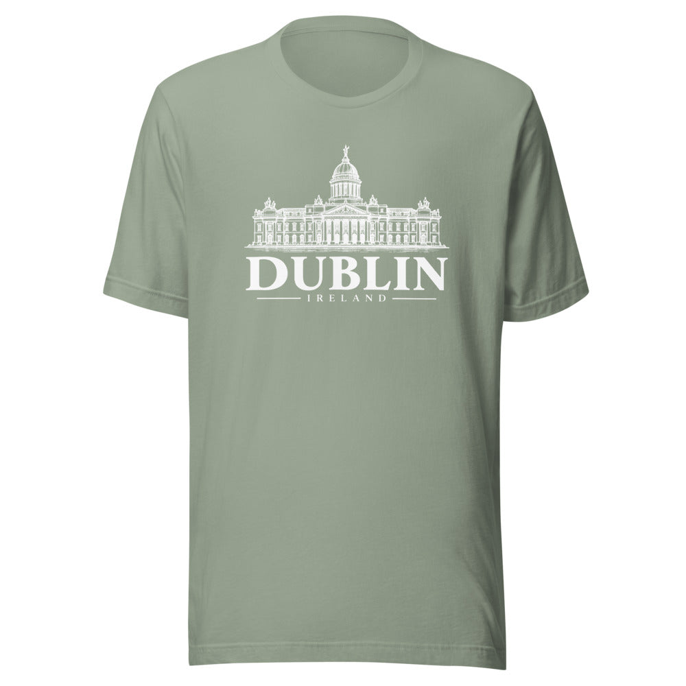 Dublin Custom House T-Shirt - Sage