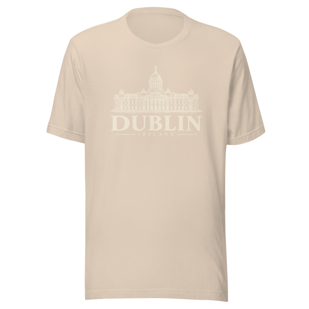 Dublin Custom House T-Shirt - Soft Cream