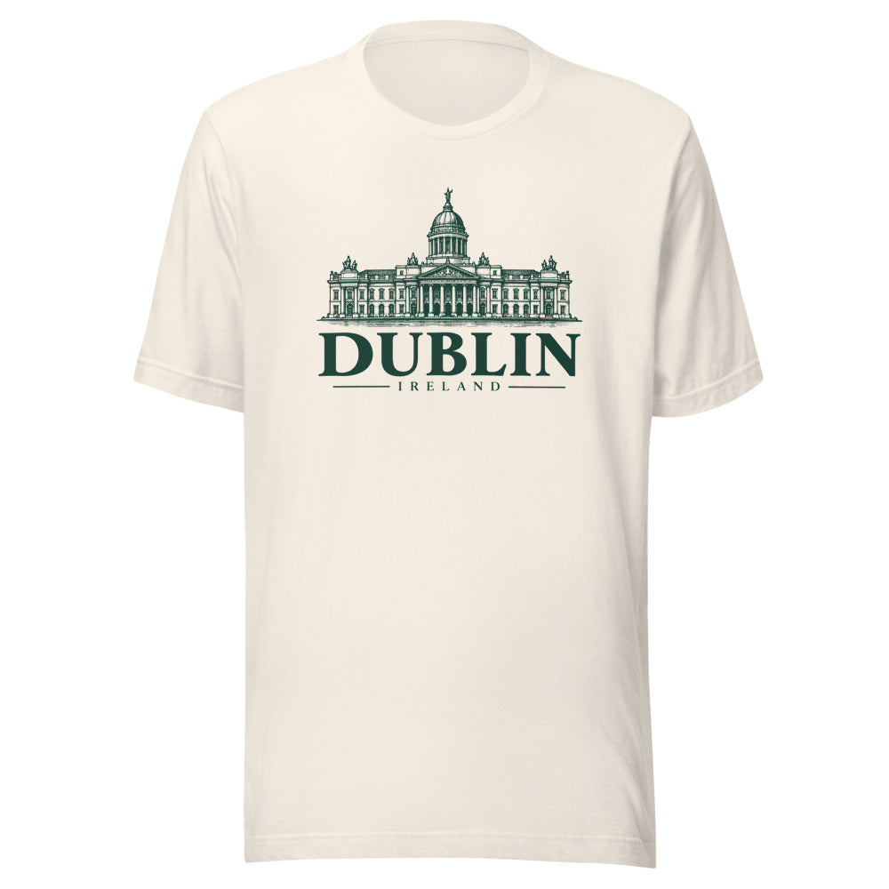 Dublin Custom House T-Shirt - Vintage White