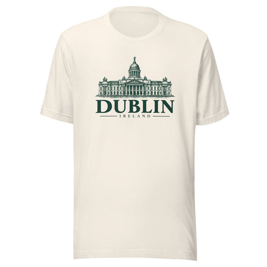 Dublin Custom House T-Shirt - Vintage White